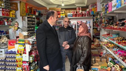 Konya'da Başkan Altay iftar öncesi esnafla buluştu