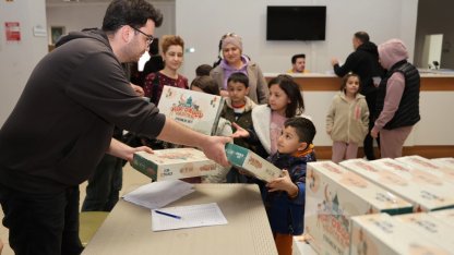 Konya'da ilk oruç hediyeleri dağıtıldı