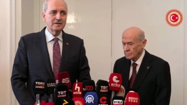 Kurtulmuş’tan 'Terörsüz Türkiye' için ilk ziyaret Bahçeli'ye