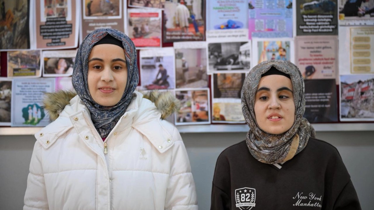 Malatya'da görme engelli iki kardeşin YKS azmi
