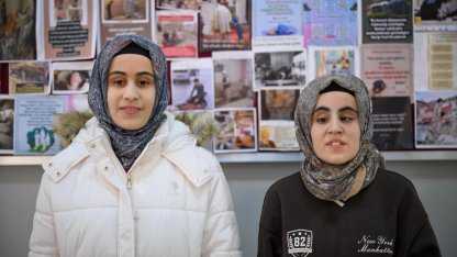 Malatya'da görme engelli iki kardeşin YKS azmi