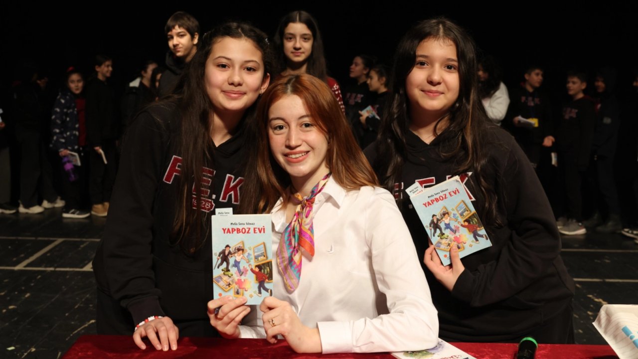 Nilüferli öğrenciler yazar Melis Sena Yılmaz ile buluştu