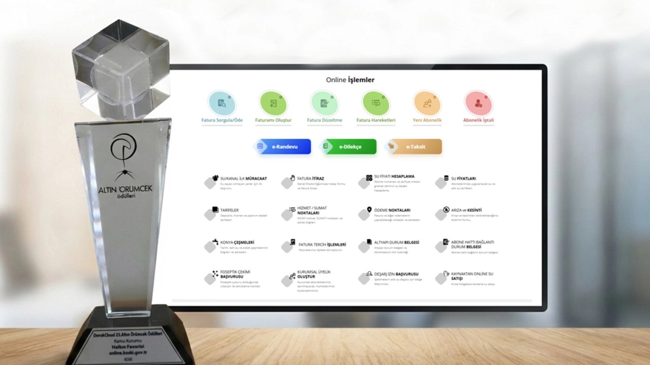 Onlıne KOSKİ’ye “Halkın Favorisi” ödülü