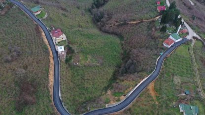 Ordu’da 40 yıllık yol hayali gerçek oldu