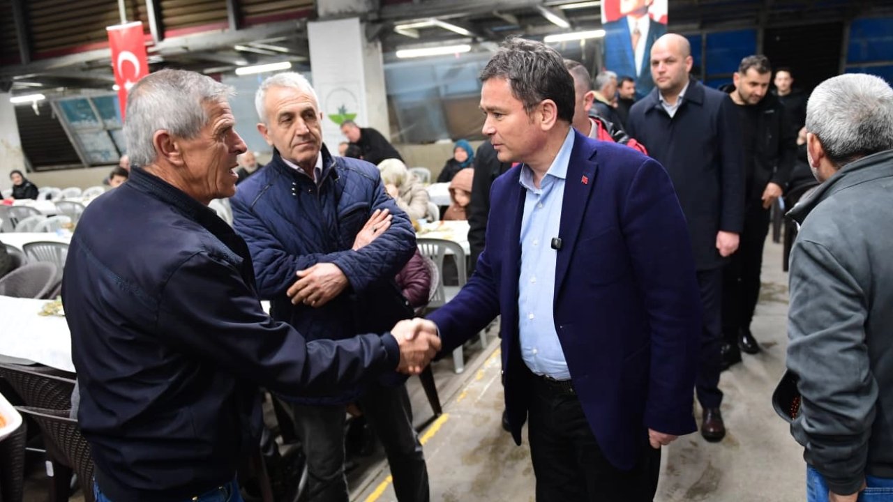 Osmangazi Belediye Başkanı Erkan Aydın’dan Çiftehavuzlar’da anlamlı buluşma