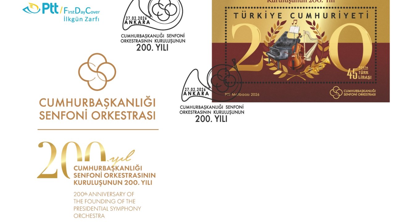 PTT'den CSO kuruluşunun 200. yılına özel anma pulu