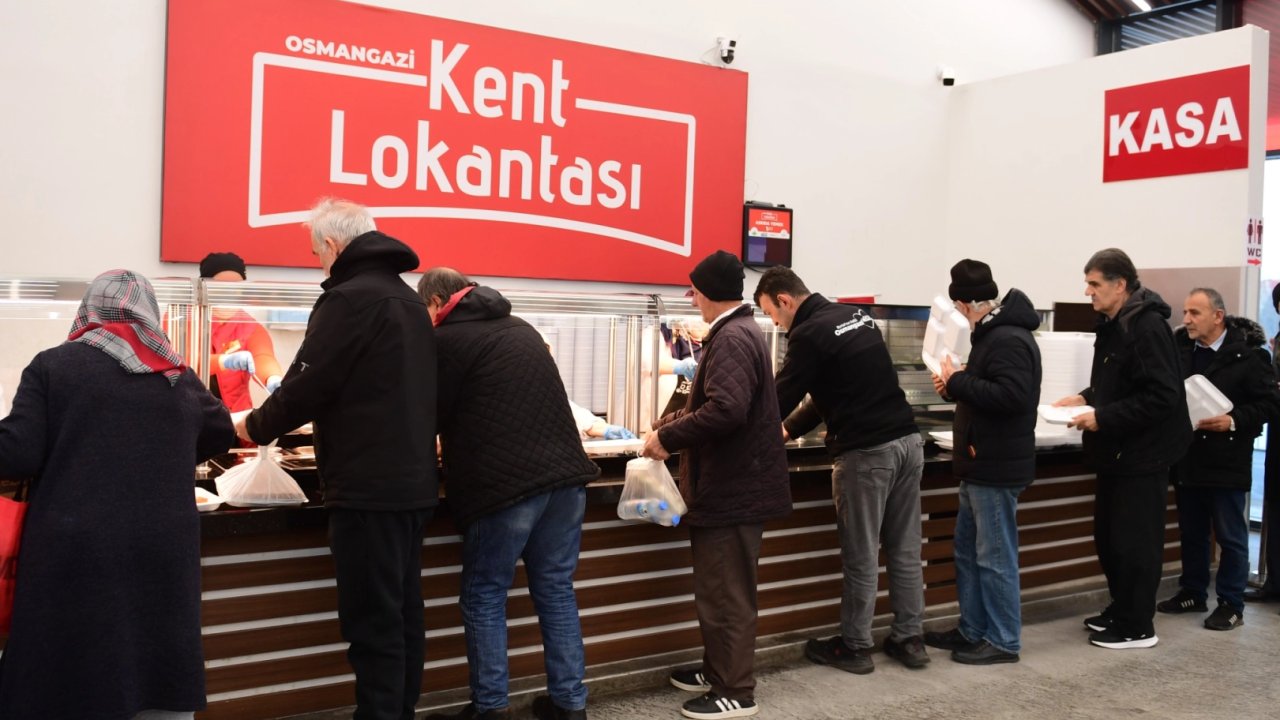 Ramazan’ın ilk iftarında Osmangazi’de gönüller birleşti