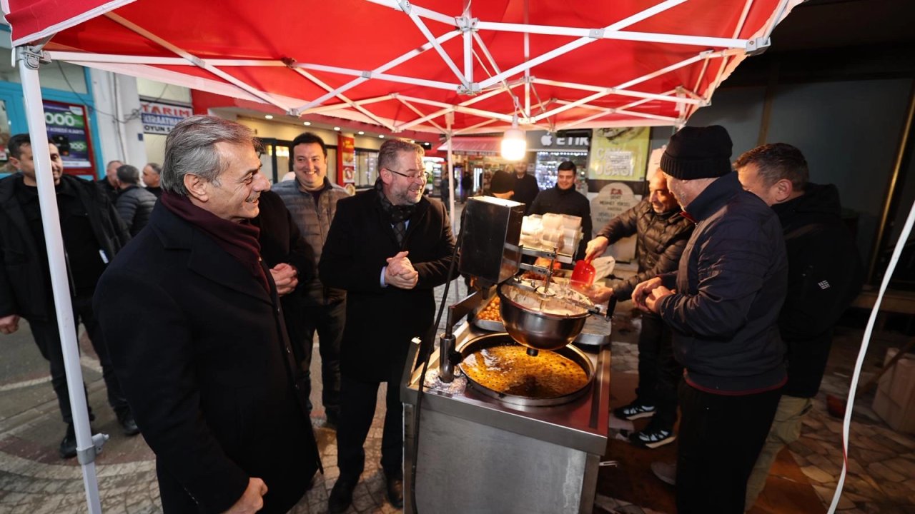 Sakarya'da Başkan Alemdar'dan iftar öncesi Geyve turu