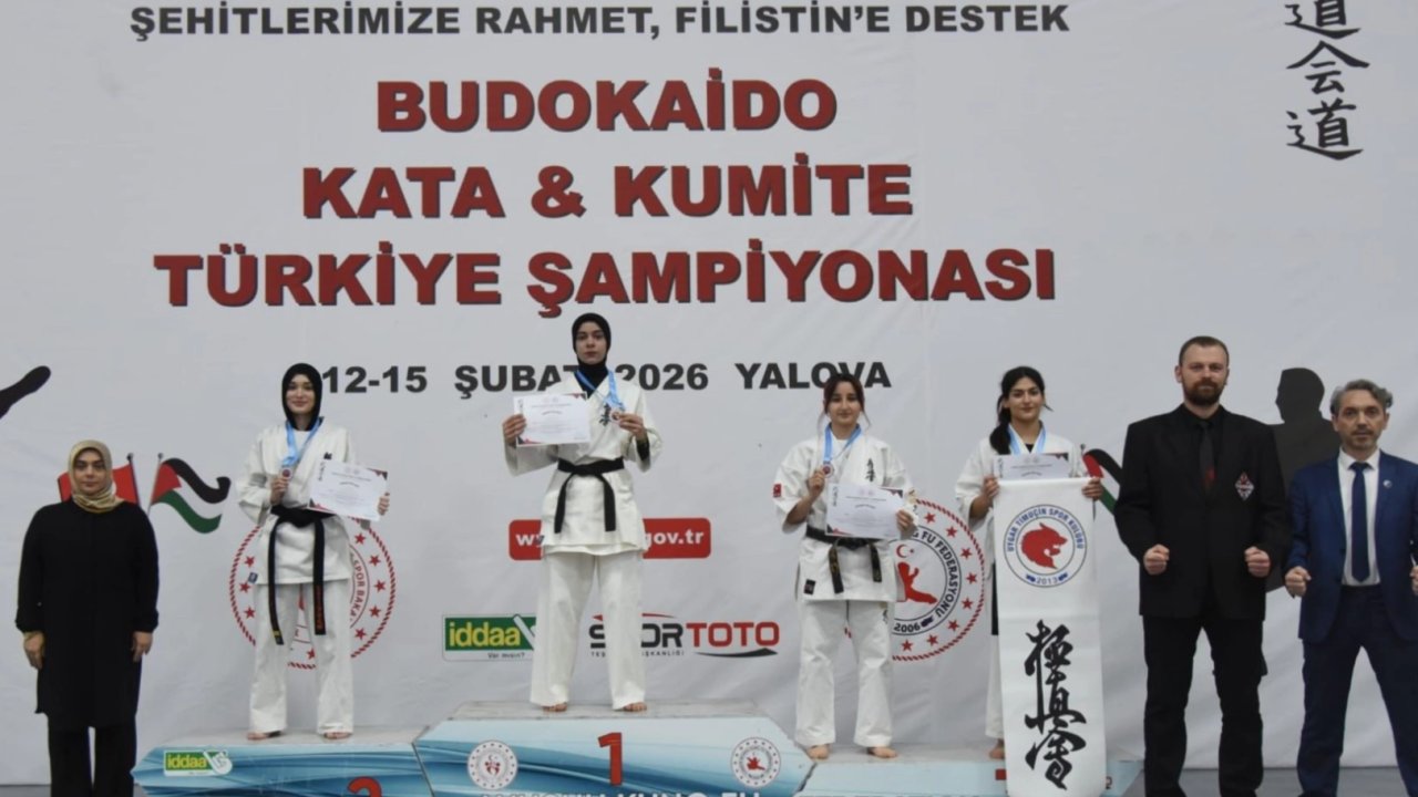 Sakaryalı sporcu Ayşe Sude Türkiye Şampiyonu oldu