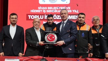 Sivas Belediyesi'nden işçilere yüzde 31 zam