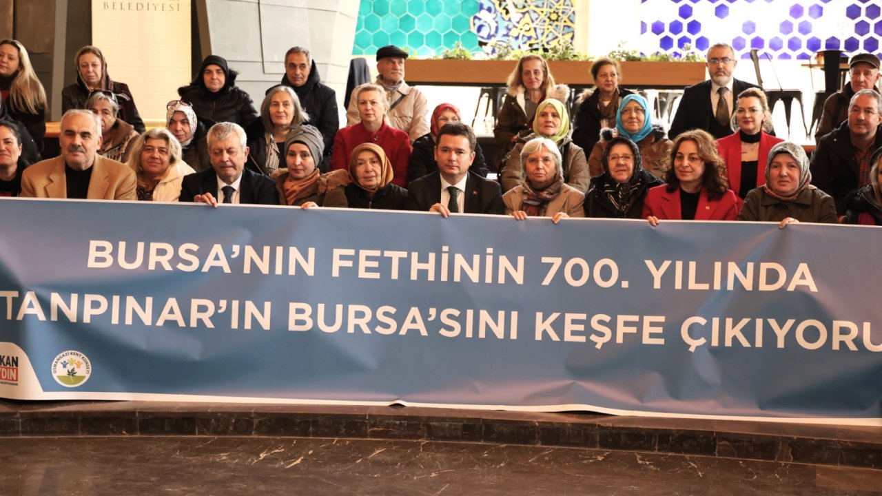 Tanpınar’ın Bursa’sını keşfe çıktılar