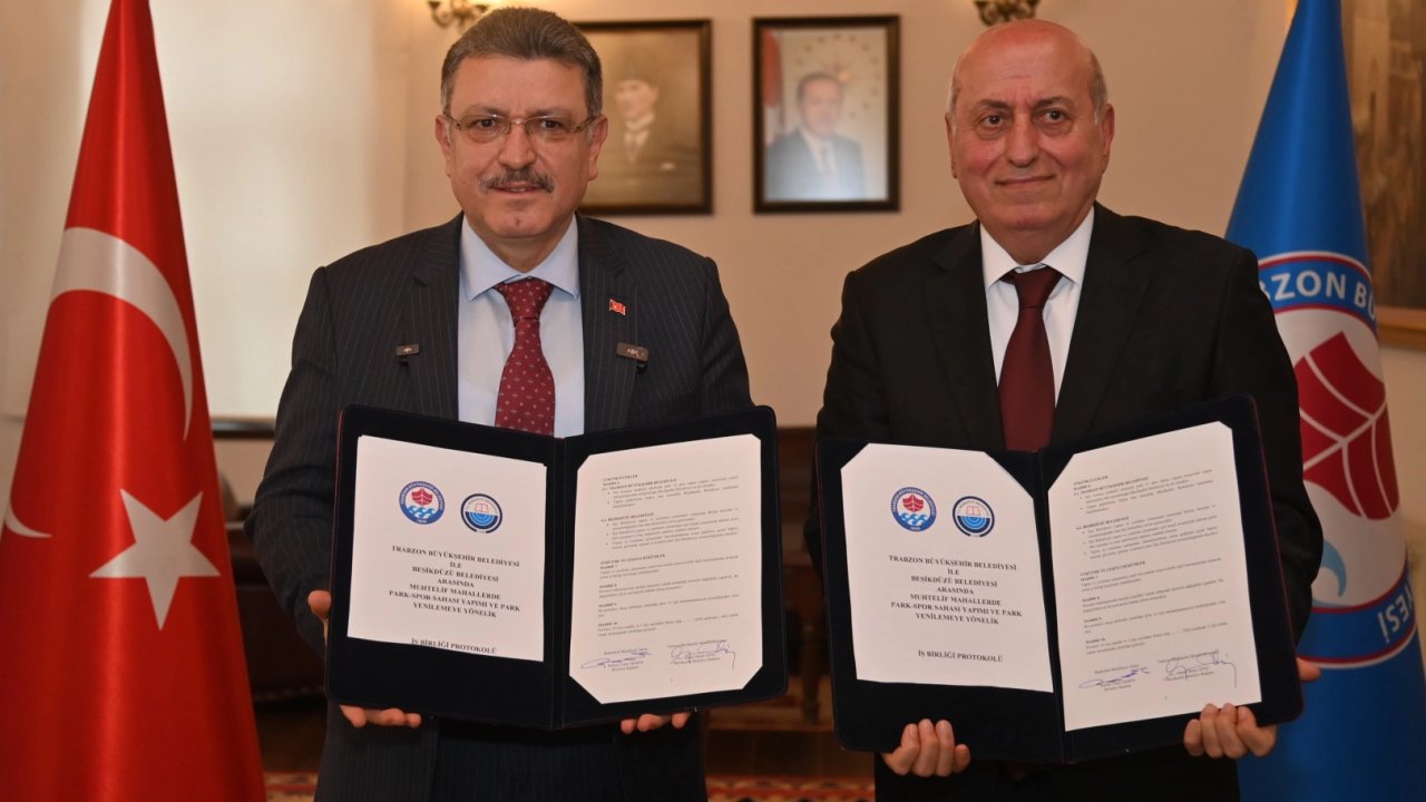 Trabzon Büyükşehir Beşikdüzü’nü parklarla donatacak