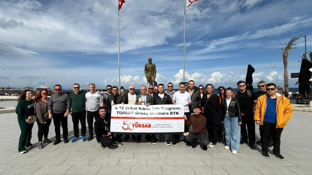 TÜRSAB Güney Marmara BTK'dan Kıbrıs'ta yoğun katılımlı 'Otel Info' programı