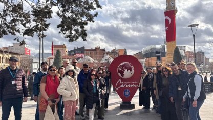 Uluslararası turizm acenteleri Çorum’u keşfediyor