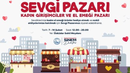 Üsküdar'a Sevgi Pazarı kuruluyor
