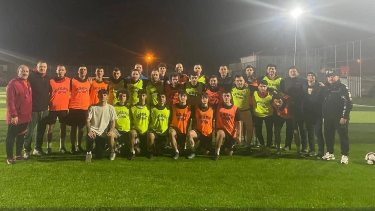 Yenimuhacirspor’da Bayraktar dönemi ile ilk antrenman