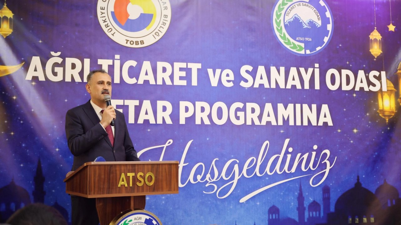 Ağrı’da iş dünyası ATSO iftarında buluştu