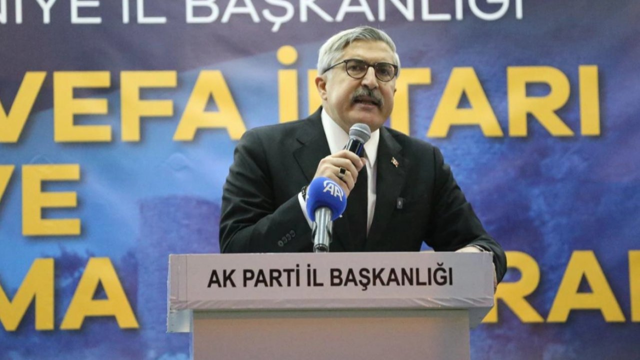 AK Partili Yayman Osmaniye'den seslendi: Saldırıları asla onaylamıyoruz
