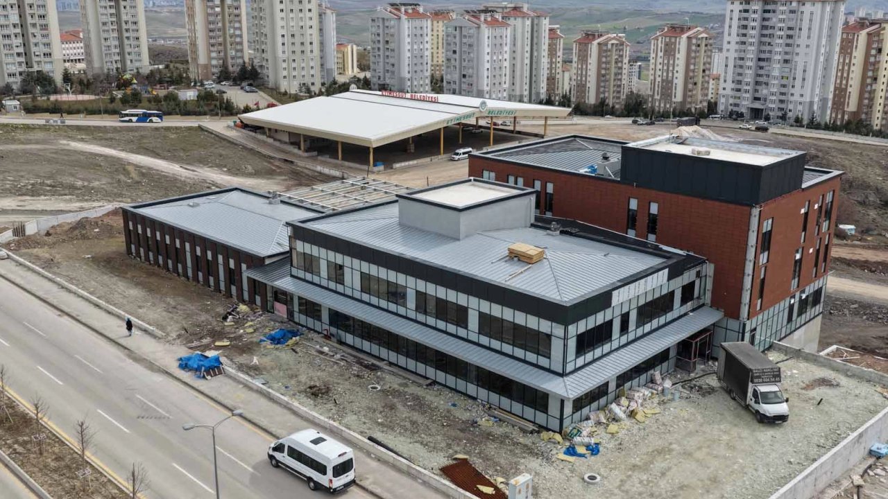 Ankara Etimesgut’ta Sosyal Yaşam Merkezi yükseliyor