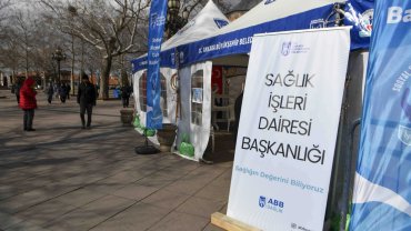 Ankara’da Ramazan'a özel sağlık çadırı
