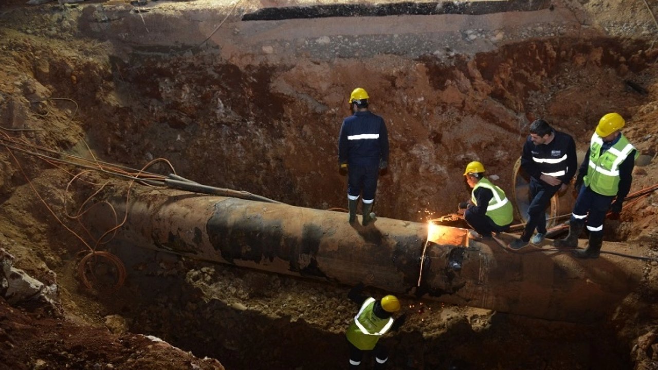 ASAT’tan Duraliler 1 Ana İsale Hattı’nda yoğun mesai