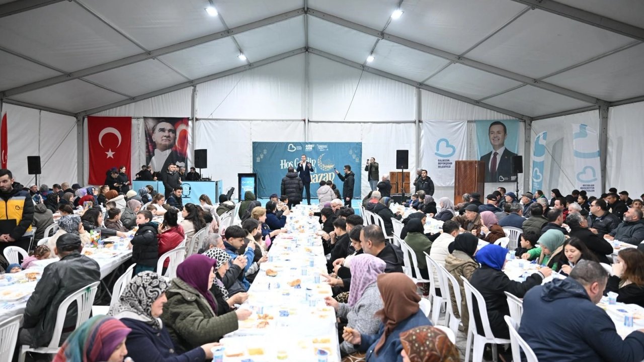 Balıkesir’de iftar programında birlik mesajı