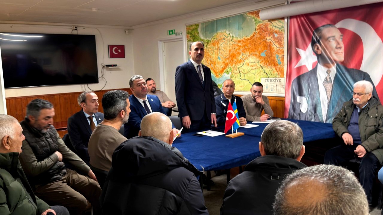 Başkan Altay, Stokholm’de gurbetçi Konyalılarla buluştu