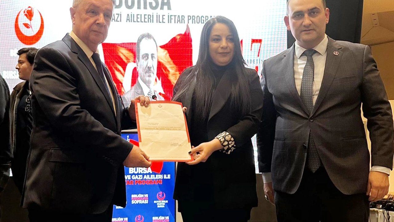 BBP Mudanya'ya Melek Karabay atandı