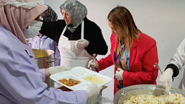 Bilecik Pazaryeri’nde 400 öğrenci aynı sofrada buluştu