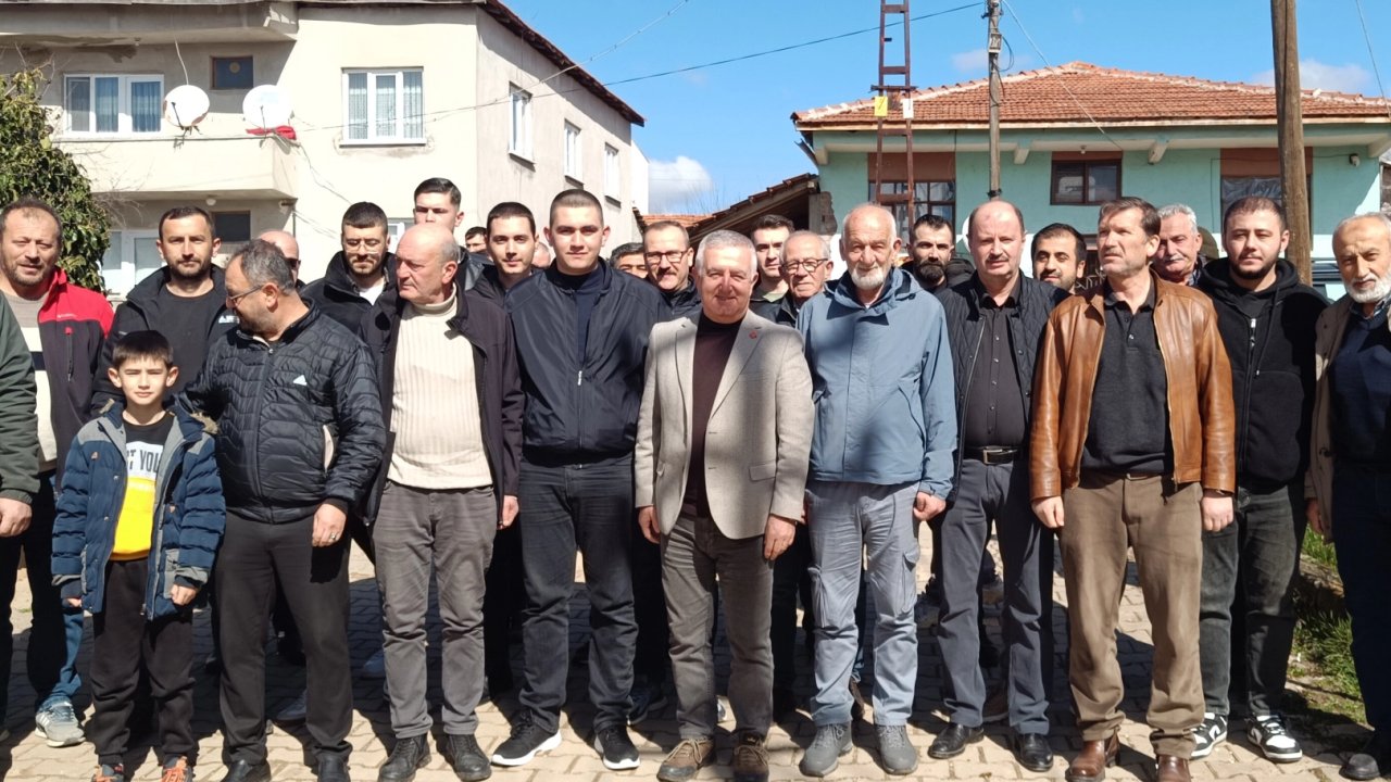 Bilecik Pazaryeri'nde CHP'li genç başkan askere uğurlandı