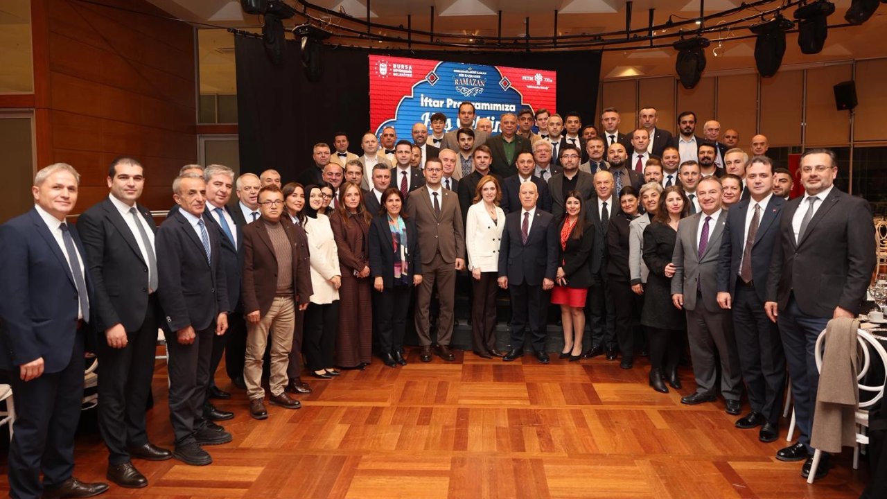 Bursa Büyükşehir Meclisi birlikte oruç açtı