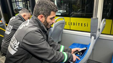 Bursa Büyükşehir’den toplu taşıma araçlarına bayram temizliği