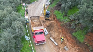 Bursa İznik'te yılların altyapı çilesi sona eriyor