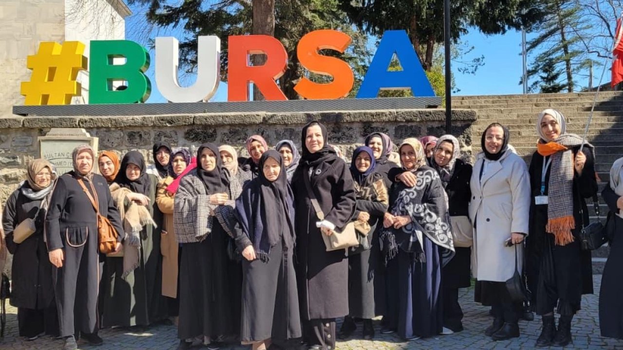 Bursa Kestel Belediyesi’nden kadınlara kültür dolu yolculuk