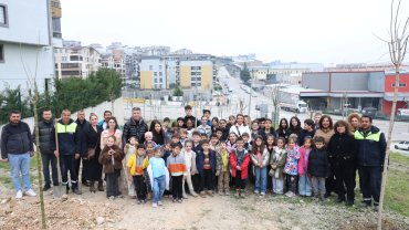 Bursa Nilüfer’de miniklerden doğaya nefes