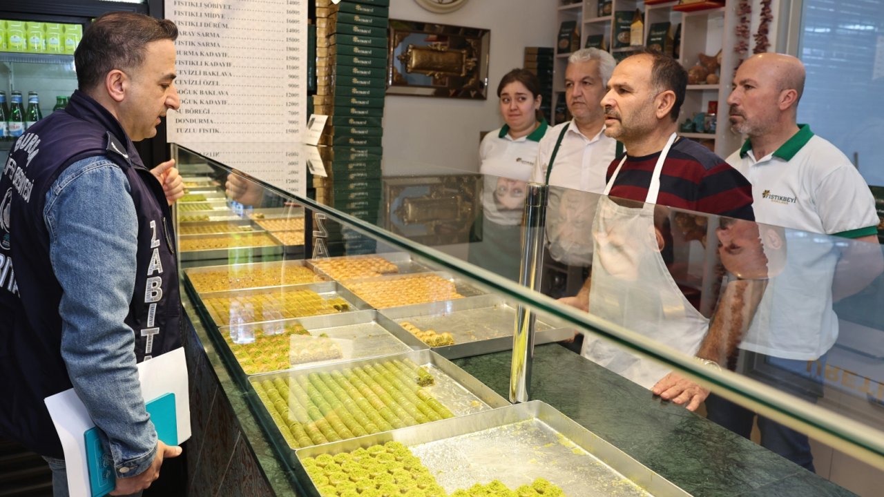 Bursa Nilüfer’de tatlı üreticilerine sıkı denetim
