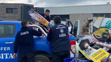 Bursa Nilüfer’de yaya yolları işgallerden arındırıldı