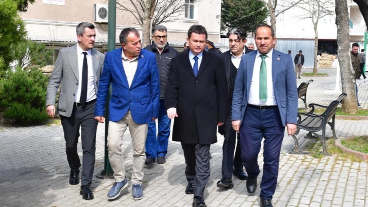 Bursa Osmangazi'de Başkan Aydın mahalle turlarını sürdürüyor