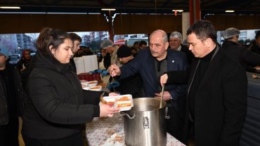 Bursa Osmangazi'de 'Gönül Sofrası' Hamitler'de