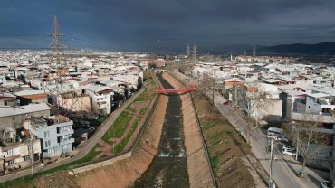Bursa Yıldırım'da Deliçay artık daha güvenli