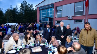Bursa'da iftar bereketi Harmancık’ta yaşandı