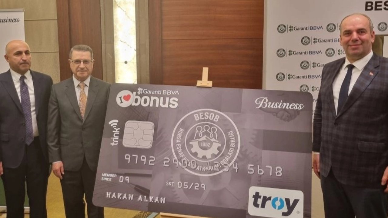 Bursa'da Mudanya esnafına Oda aidatı desteği