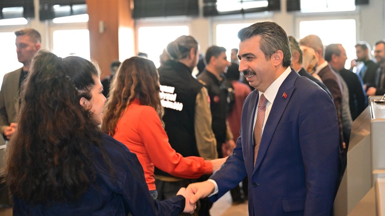 Bursa'da Yıldırım Belediyesi bayramlaştı