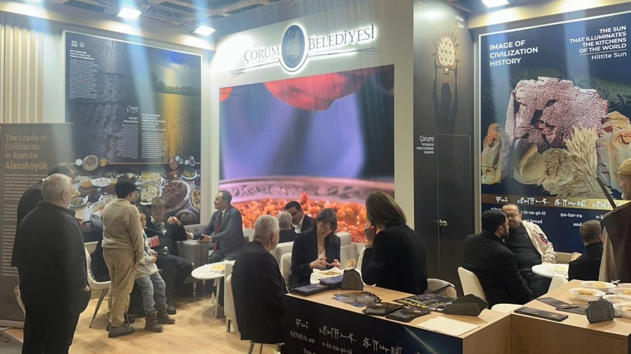 Çorum Belediyesi, Berlin fuarında yerini aldı