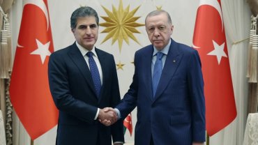 Erdoğan ile Barzani görüşmesinde 'Terörsüz Türkiye' vurgusu