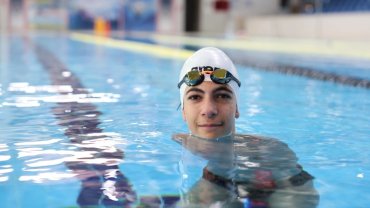 Eskişehirli milli yüzücü İtalya’da Türkiye’yi temsil edecek