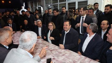 Gaziantep Karkamış'ta aynı sofrada buluştular