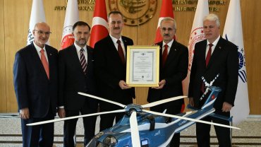 Gökbey'e uçuşa elverişlilik sertifikası
