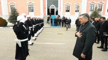 İçişleri Bakanı Mustafa Çiftçi dadaşlar diyarında... İlk bayramlaşmasını yaptı