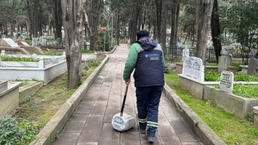 İstanbul Bakırköy'de bayram öncesi temizlik seferberliği